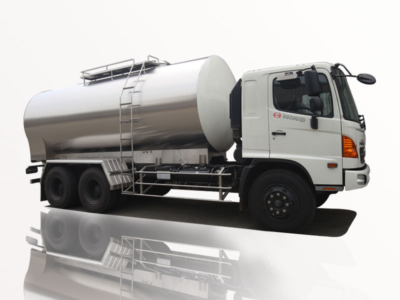xe bồn chở sữa hino fm8jnsa