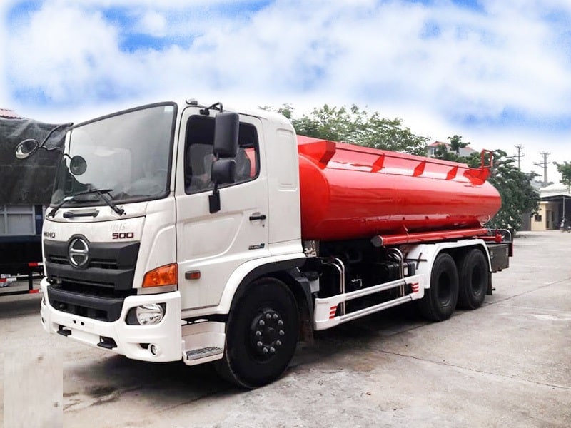 xe bồn chở xăng dầu hino fl8jt7a