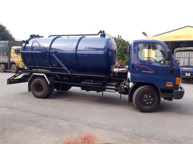 xe hút chất thải